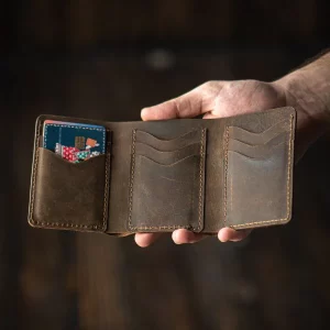premium-quality-vintage-brown-leather-trifold-wallet-card-holder-for-men
