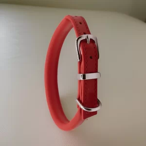 rolled-leather-dog-collar-house-red-color - Copy_1704971938488